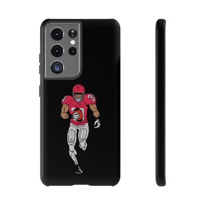 Tough Cases for Football Lovers, Personalized Sports Phone Case, Athletic Gift, Back to School, Custom Phone Cover - TRV