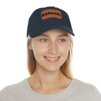 Stylish Dad Hat with Leather Patch - Perfect Gift for Dads, Everyday Wear, Casual Outings, Father's Day, Birthday Gift