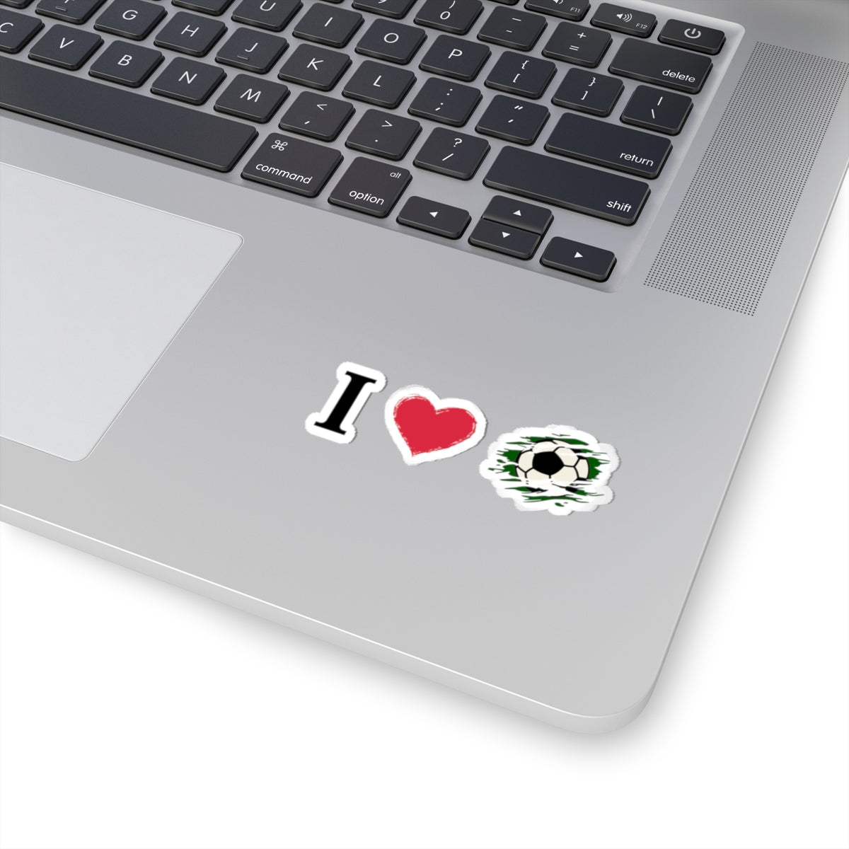 I  Soccer Kiss-Cut Stickers — Football Fan Decals for Laptops, Water Bottles & Gear