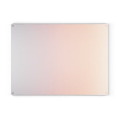 Sunset Ombre Glass Cutting Board | Gradient Kitchen Decor