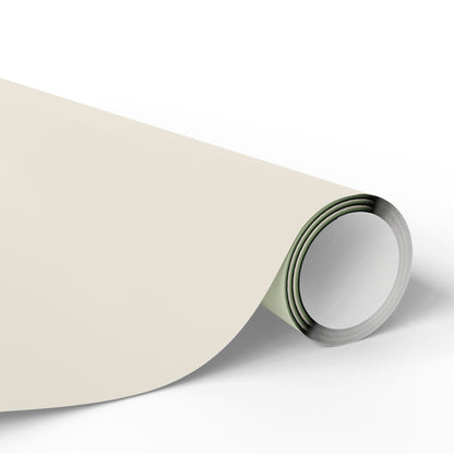 Ombre Sage Wrapping Paper Roll — Neutral Green Gradient Gift Wrap