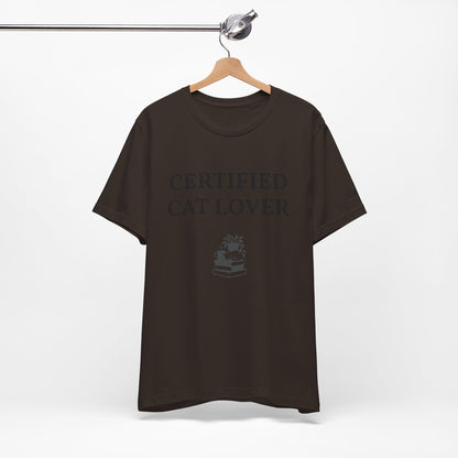 Unisex custom T-shirt by Printify with a blank front, ready for personalized designs, made from soft fabric.
