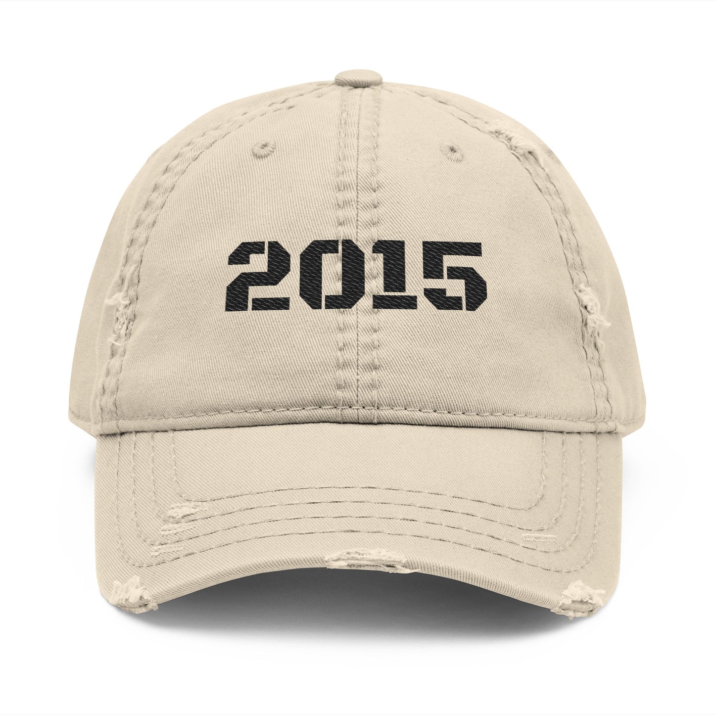Distressed Embroidered Dad Hat - Stylish Casual Cap for Every Occasion, Unique Gift for Dads, Trendy Accessory for Outdoor Adventures, [...] - TRV