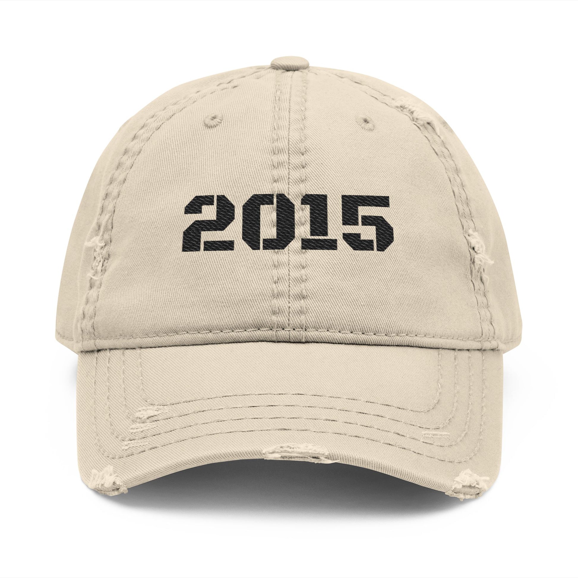 Distressed Embroidered Dad Hat - Stylish Casual Cap for Every Occasion, Unique Gift for Dads, Trendy Accessory for Outdoor Adventures, [...] - TRV