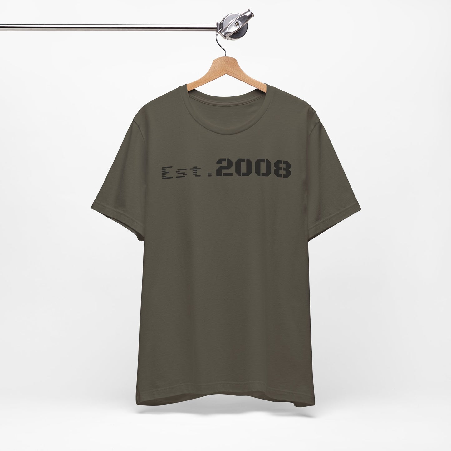 Est. 2008 Unisex Tee, Cool Vintage T-Shirt, Casual Gift, Birthday Apparel, Nostalgic Fashion