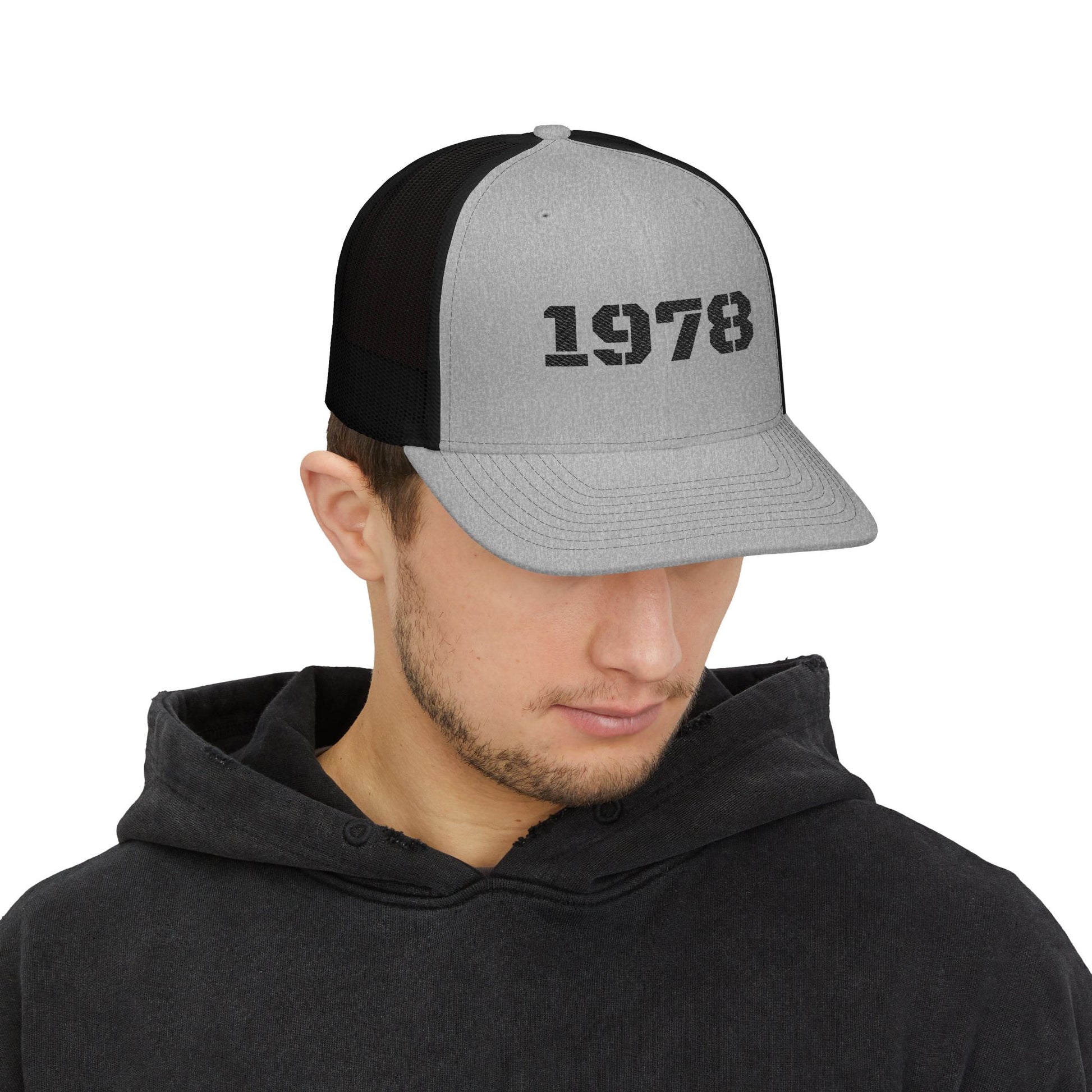 Custom Embroidered Snapback Trucker Cap | Birthday Gift, Fashion Accessory, Casual Wear, Unisex Gift, Vintage Style Hat - TRV