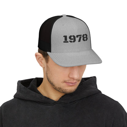 Custom Embroidered Snapback Trucker Cap | Birthday Gift, Fashion Accessory, Casual Wear, Unisex Gift, Vintage Style Hat - TRV
