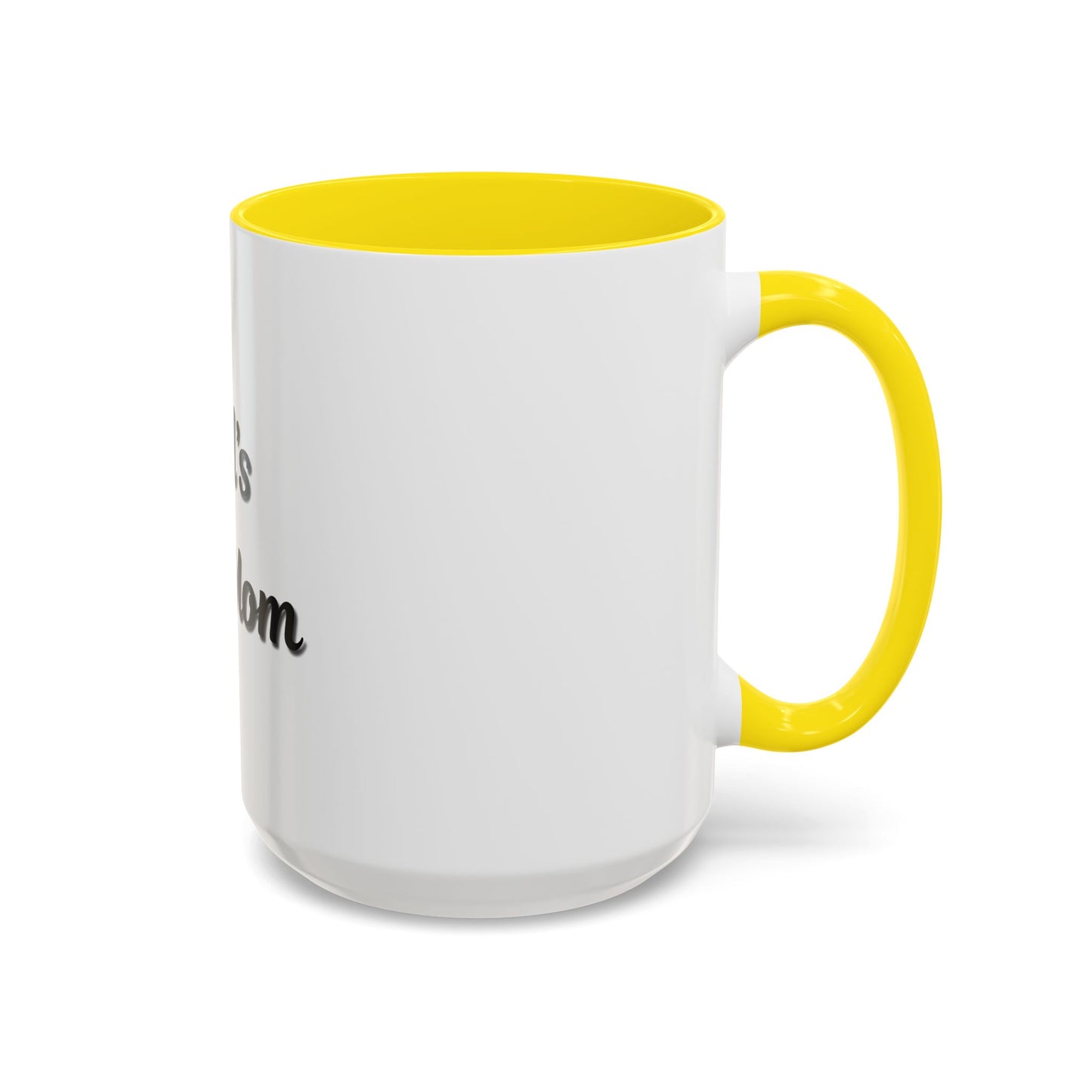 World's Best Mom Accent Coffee Mug - 11oz & 15oz - Perfect Gift for Mother's Day - TRV