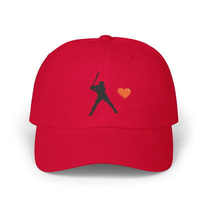 Baseball Love Dad Cap - Perfect Gift for Sports Dads, Father's Day, Casual Wear, Summer Style, Stylish Baseball Hat - TRV