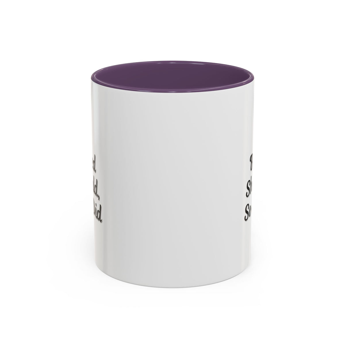Motivational coffee mug with the quote "She Believed She Could, So She Did" on a ceramic mug from Printify.