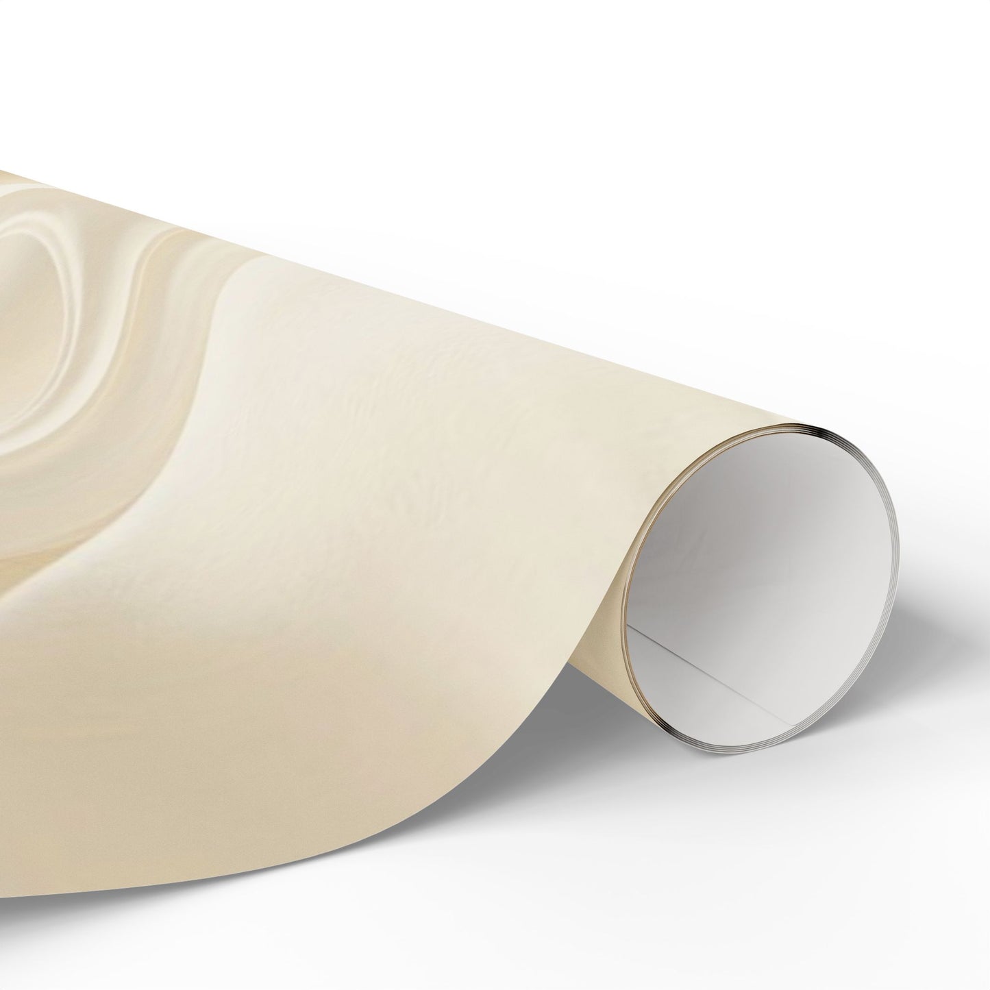 Elegant Cream Marble Wrapping Paper Roll