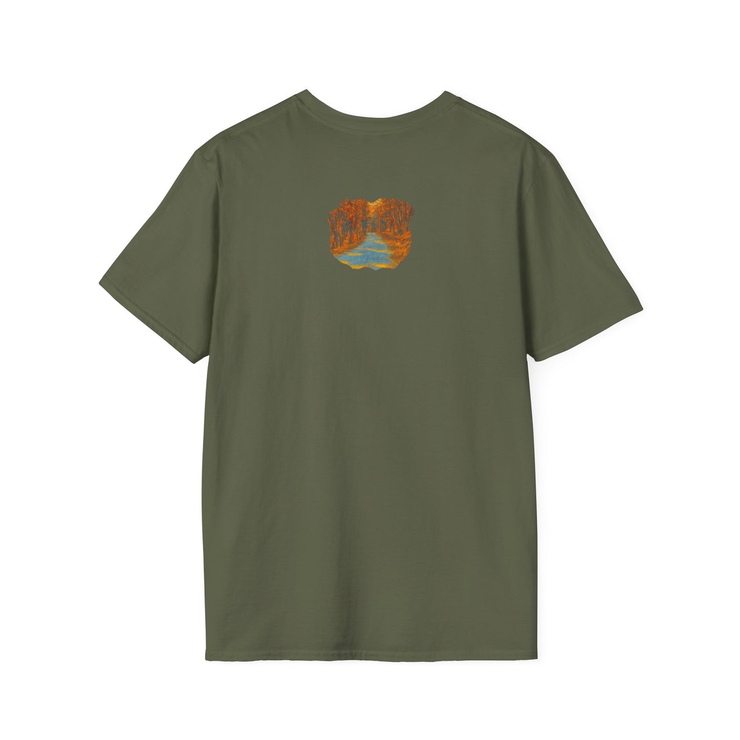Autumn Pathway Unisex Softstyle T-Shirt, Cozy Fall Shirt, Nature Lover Tee, Scenic Route Top, Gift for Hikers, Casual Wear, Outdoor [...]