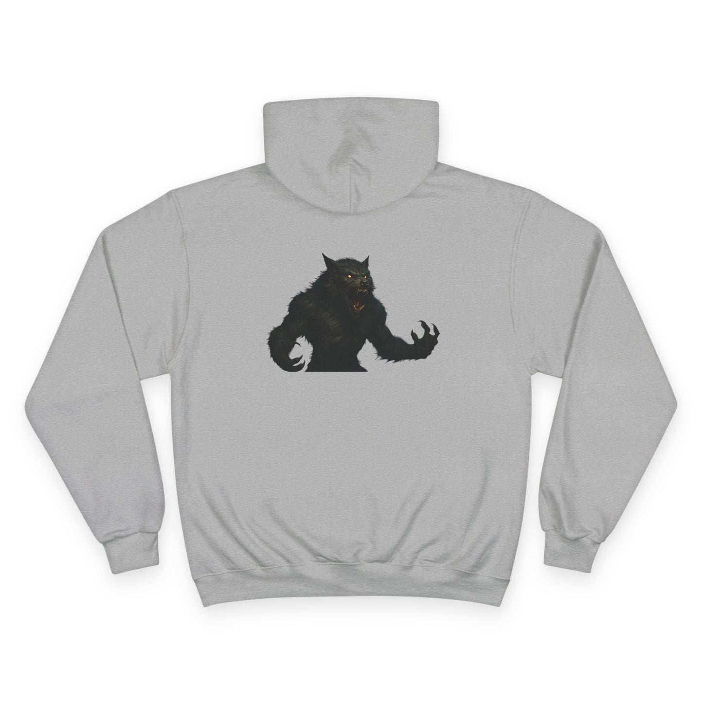 Werewolf Champion Hoodie - Edgy Graphic Sweatshirt for Gamers, Perfect for Gifts, Casual Wear, Fall Fashion, Anime Lovers