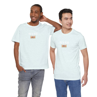 Retro Cassette Tee, Vintage Music Shirt, Unisex Short Sleeve, Gift for Music Lovers, Nostalgic Graphic Tee, Casual Wear