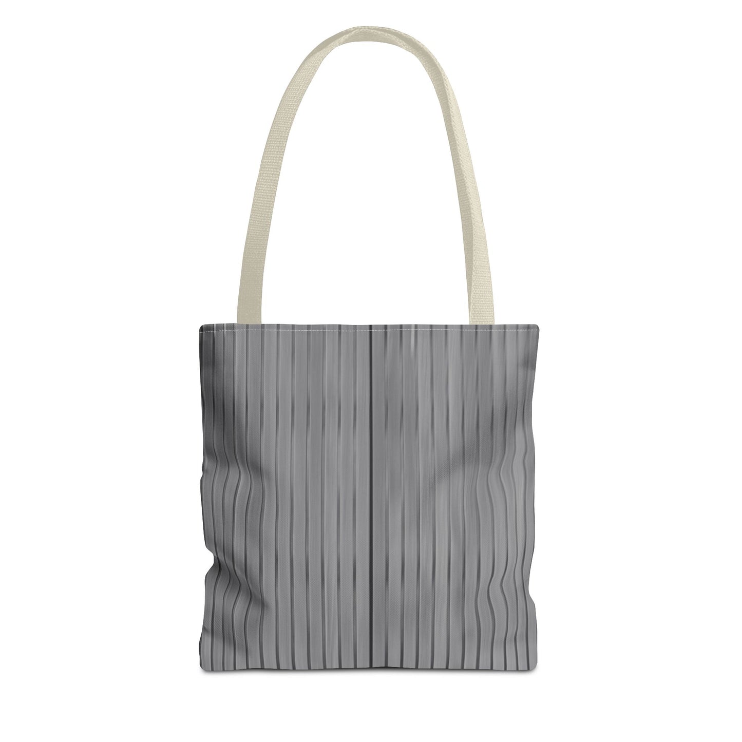 Stylish Gray Striped Tote Bag for Everyday Use - TRV