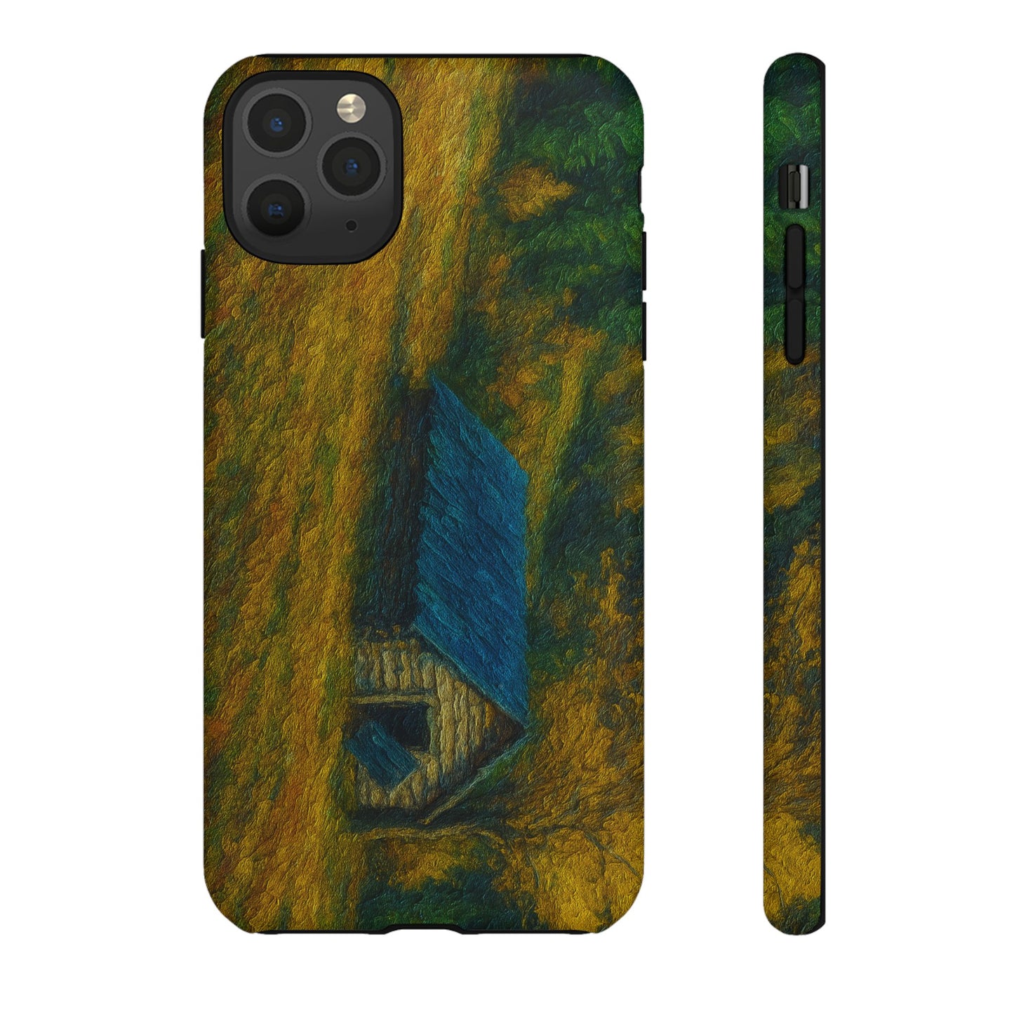 Artistic Phone Case by Tough Cases, Nature-Inspired Phone Protection, Unique Gift for Nature Lovers, Stylish Accessory, Fall Aesthetic - TRV