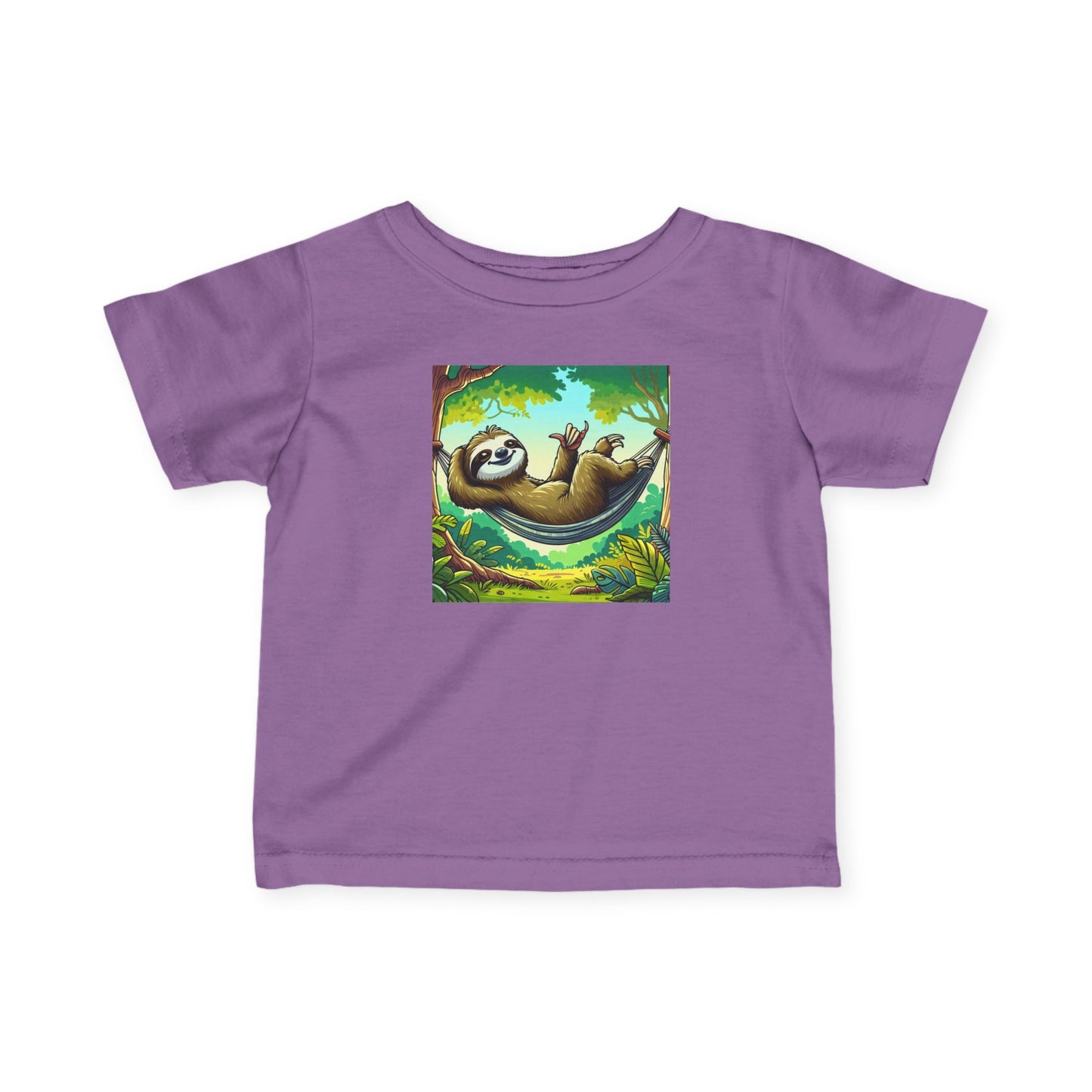 Sloth Relaxation Infant Tee, Baby T-Shirt, Cute Baby Clothes, Toddler Gift, Fun Nursery Wear, Animal Lover Gift