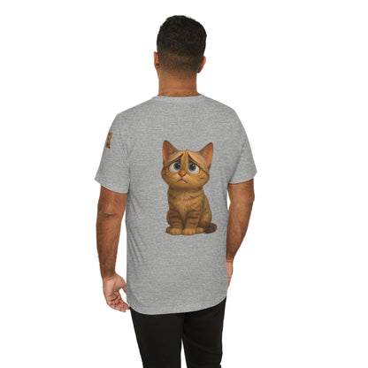 Adorable Cat Graphic Tee, Cute Pet Lover Shirt, Animal Lover Gift, Funny Cat Apparel, Birthday, Christmas, Everyday Use - TRV