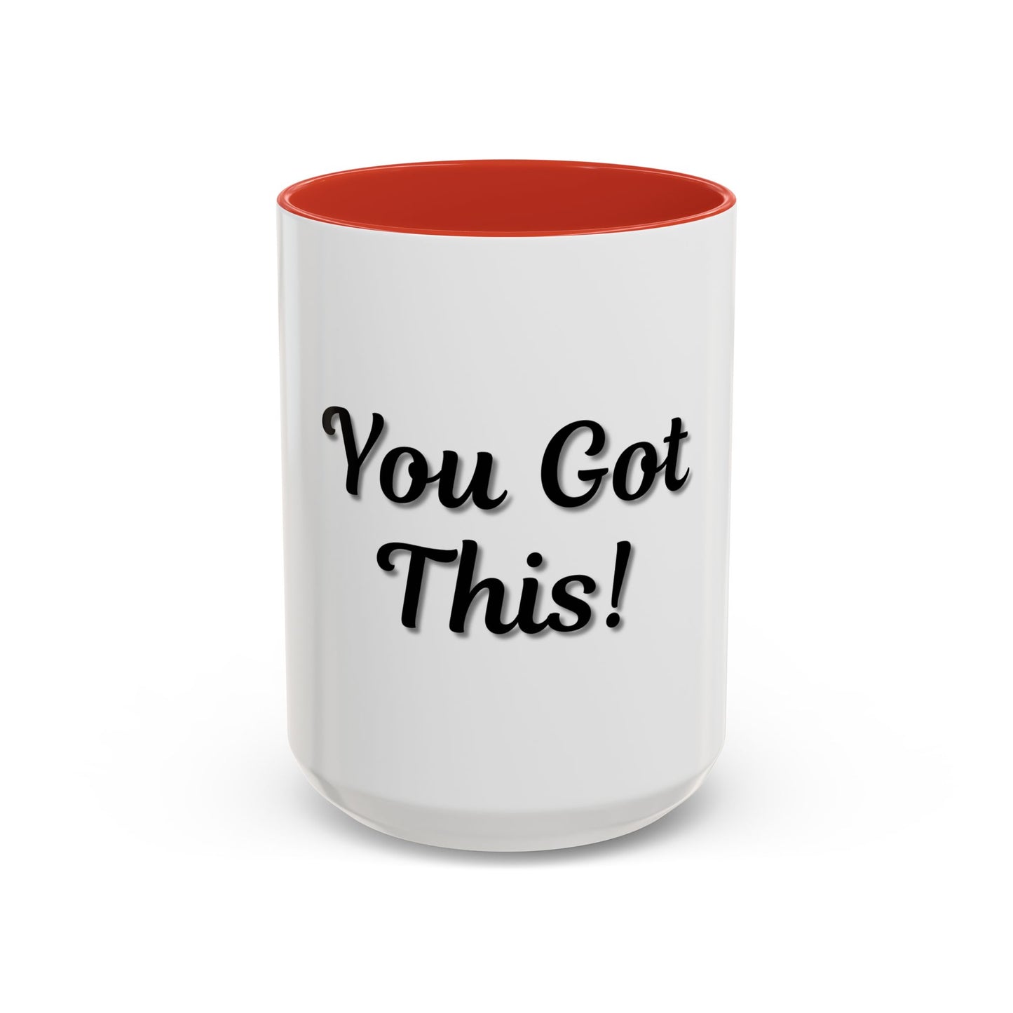 Inspirational Accent Coffee Mug - "You Got This!" - Perfect for Motivation & Gifts - product image