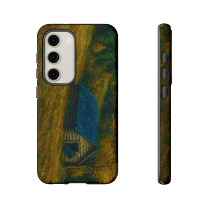 Artistic Phone Case by Tough Cases, Nature-Inspired Phone Protection, Unique Gift for Nature Lovers, Stylish Accessory, Fall Aesthetic - TRV