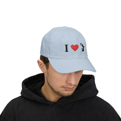 I Love Basketball Dad Cap, Casual Hat for Dads, Gift for Father's Day, Sports Lover Cap, Family Outing Accessory, Everyday Wear - TRV