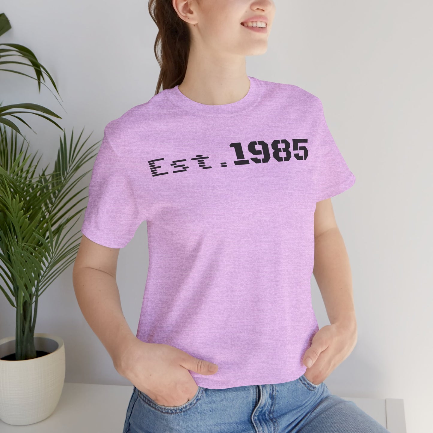 Est. 1985 Vintage Unisex Tee, Retro Birthday T-Shirt, Perfect Gift for 1980s Lovers, Casual Apparel, Timeless Style