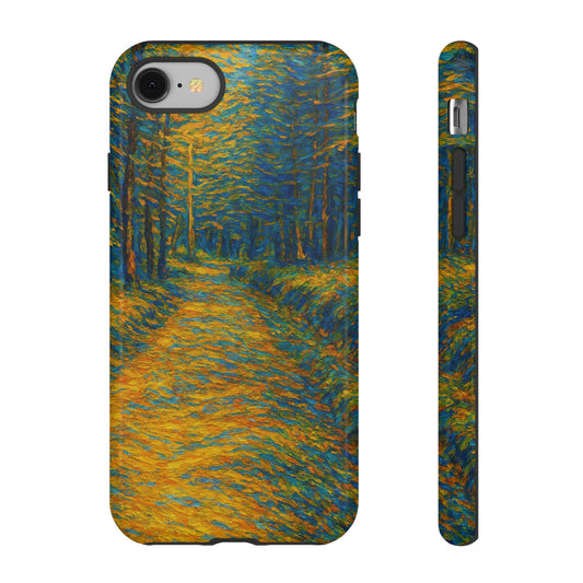 Artistic Phone Case for Nature Lovers, Tough Cases, Vibrant Design, Gift for Friends, Phone Accessories, Unique Artwork - product image