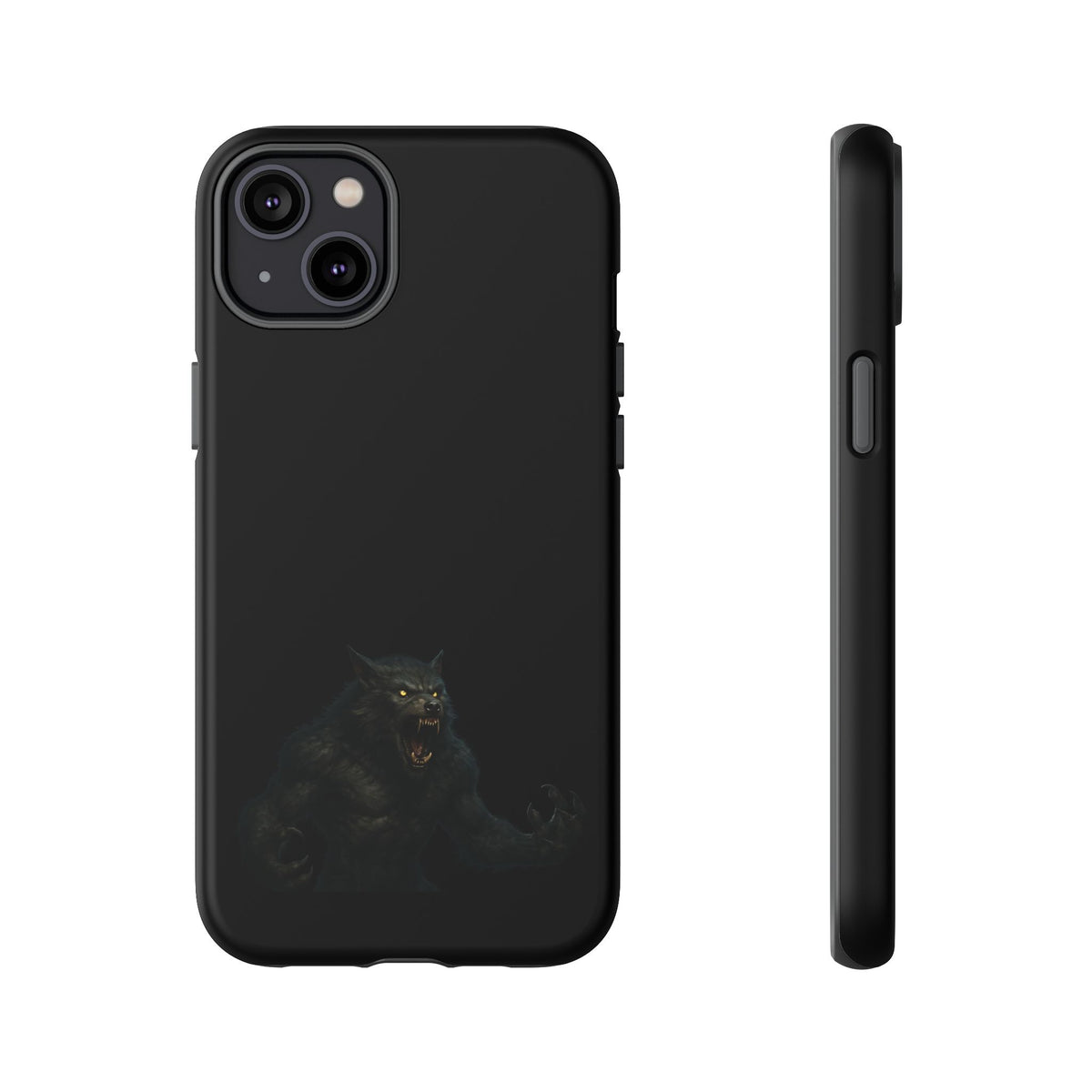 Werewolf Phone Case, dark monster graphic tough protective case - view 21