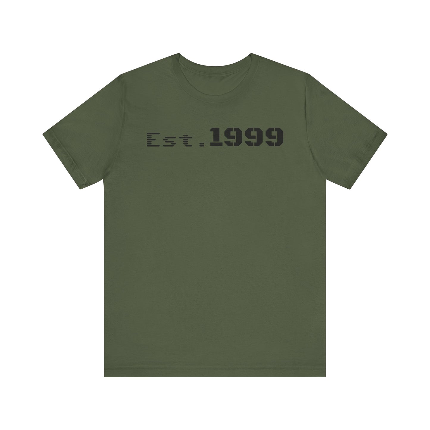 Established 1999 Unisex Tee | Vintage Birth Year Shirt, Casual Birthday Gift, Personalized Family Reunion Apparel, Retro Style [...] - TRV