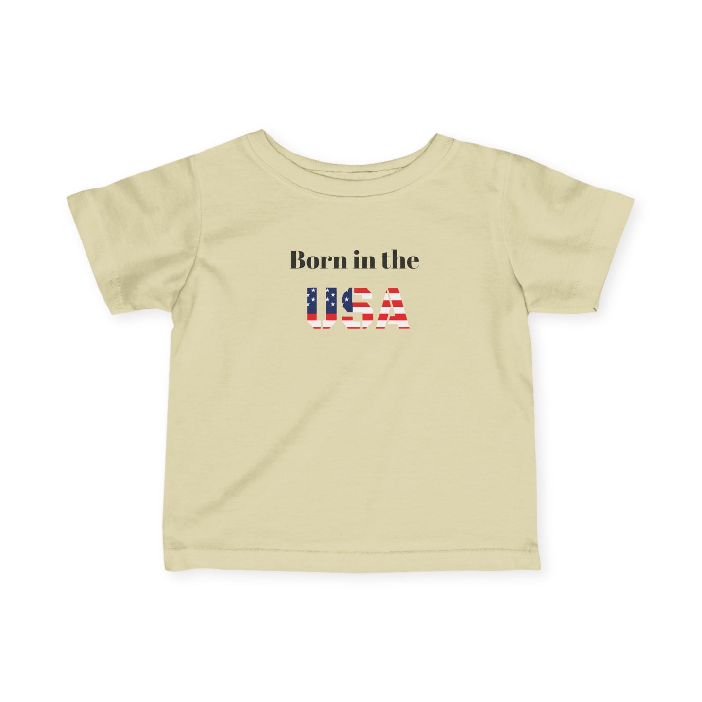 Patriotic Infant Tee - Born in the USA Apparel, Baby Gifts, 4th of July Outfit, Newborn Clothing, Toddler Shirt, Independence Day