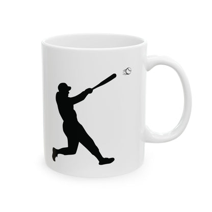 Baseball Ceramic Mug for Athletes, Motivational Gift for Coaches, Perfect for Birthdays, Team Events, or Just for Coffee Lovers