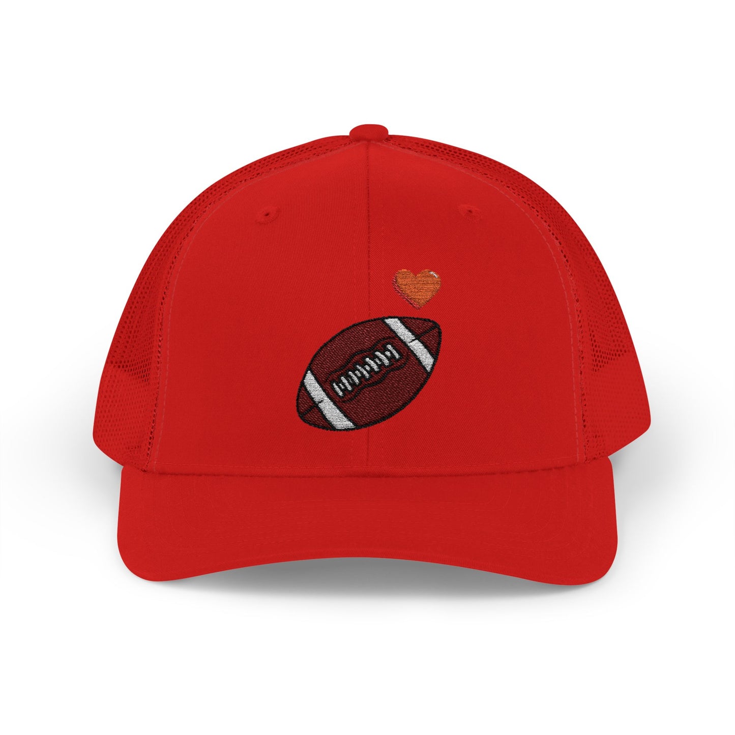 Football Love Snapback Trucker Cap, Sports Hat, Gift for Sports Fans, Casual Wear, Outdoor Activities - TRV