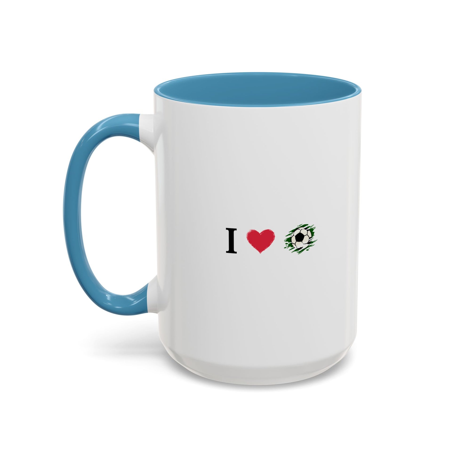 Soccer Love Mug - Accent Coffee Mug (11 & 15oz) | Perfect Gift for Soccer Fans, Sports Gifts, Customized Mugs, Birthday Present, Fan [...] - TRV