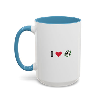 Soccer Love Mug - Accent Coffee Mug (11 & 15oz) | Perfect Gift for Soccer Fans, Sports Gifts, Customized Mugs, Birthday Present, Fan [...] - TRV