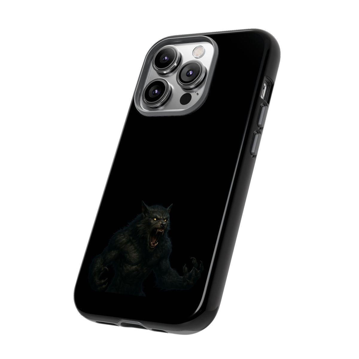 Werewolf Phone Case, dark monster graphic tough protective case - view 97