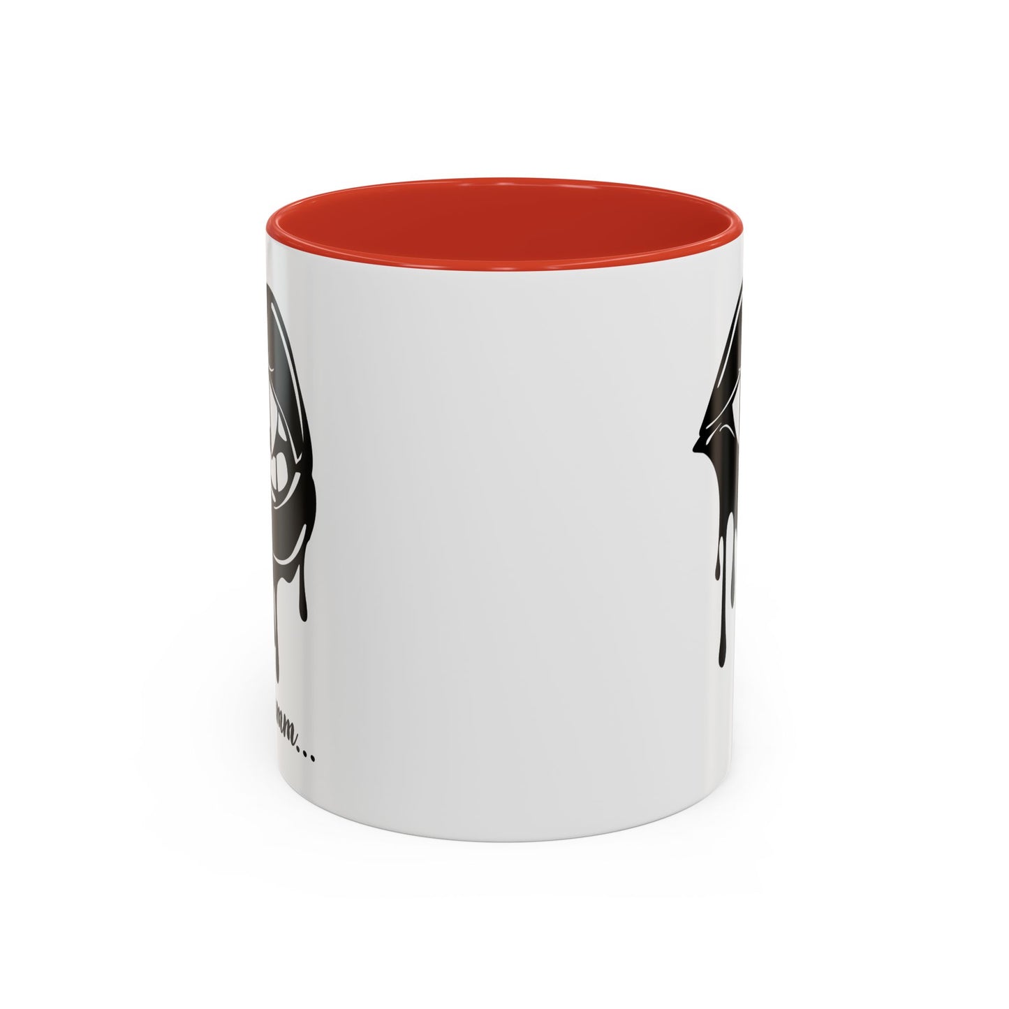 Dripping Lip Coffee Mug – "hmm..." Accent Ceramic Mug (11/15oz)