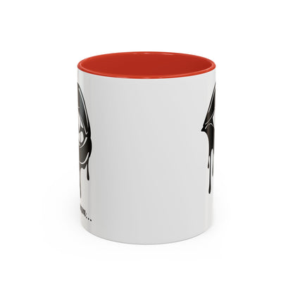 Dripping Lip Coffee Mug – "hmm..." Accent Ceramic Mug (11/15oz)