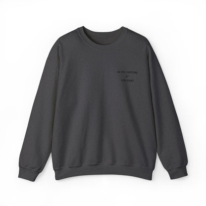 Caffeine Lover's Crewneck Sweatshirt | Unisex Heavy Blend - TRV