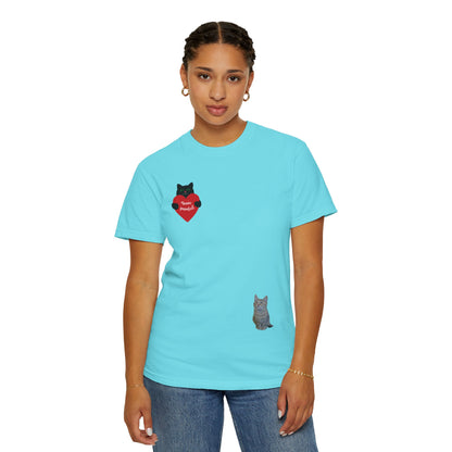 Cat Lover Unisex T-Shirt, Cute Cat Tee, Gift for Cat Owners, Animal Lover Shirt, Birthday Gift, Casual Comfort Tee, Pet Theme - TRV