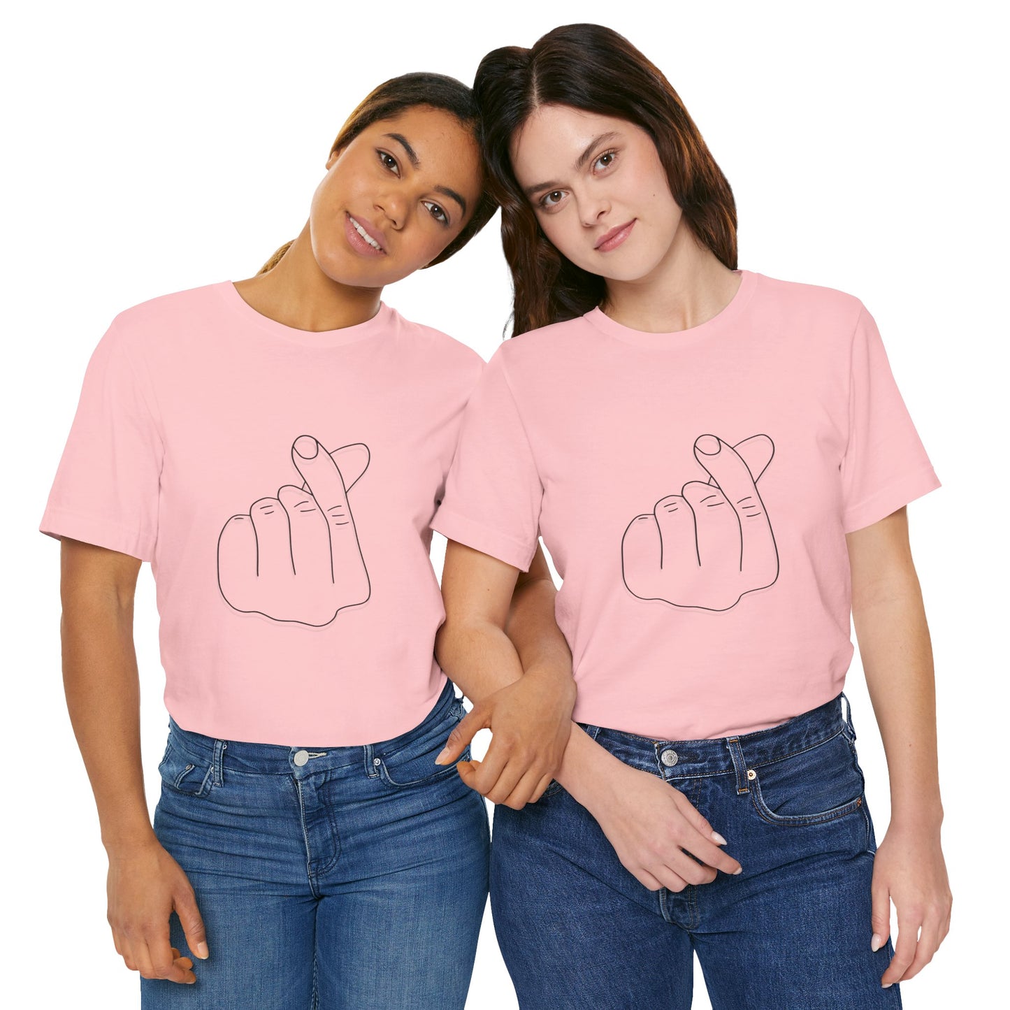Minimalist Hand Sign Unisex Tee | Casual Everyday Wear | Perfect for Gift Givers