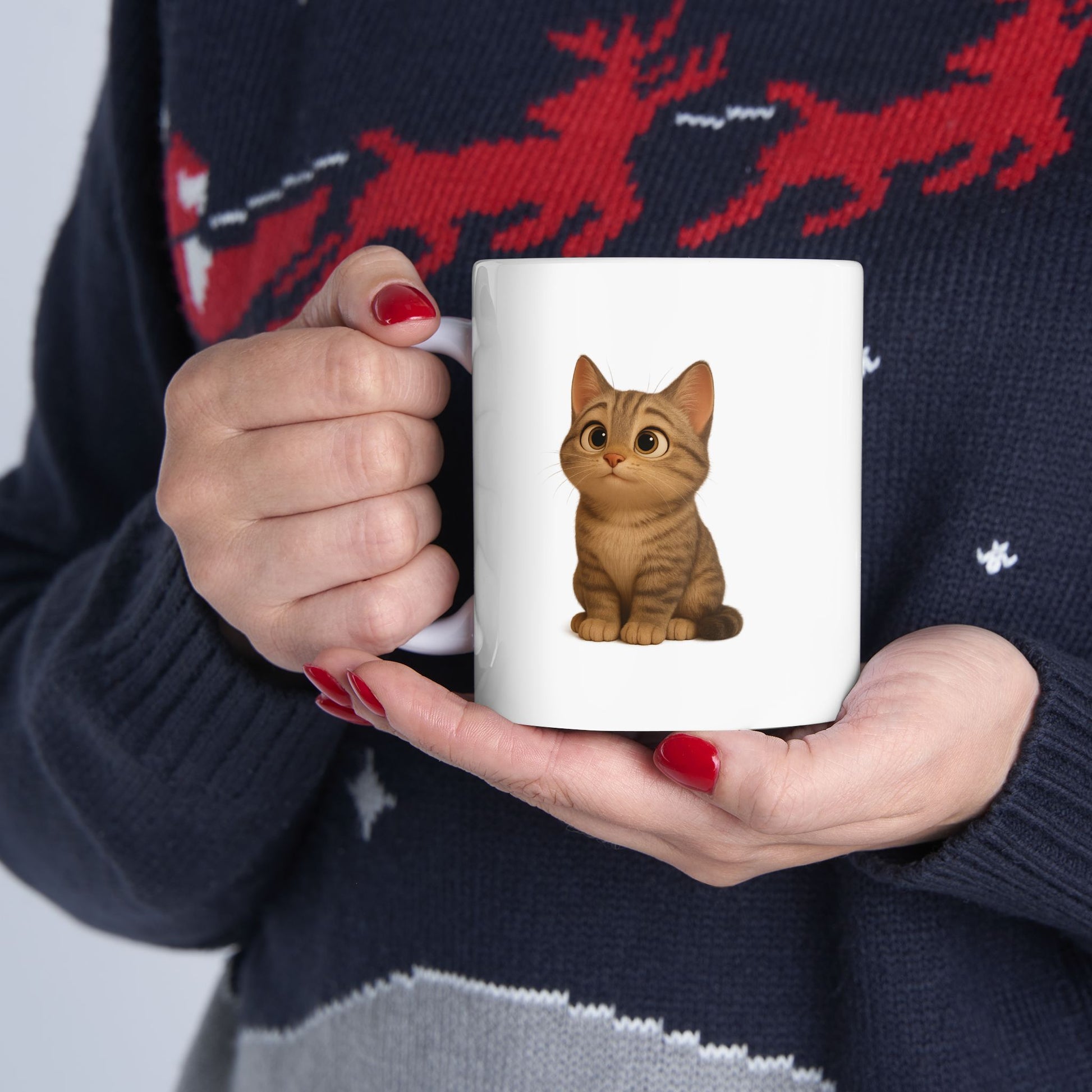 Stylish Ceramic Coffee Mug, Perfect Gift for Coffee Lovers, Funny Office Mug, Home Decor, 11oz and 15oz Options - TRV
