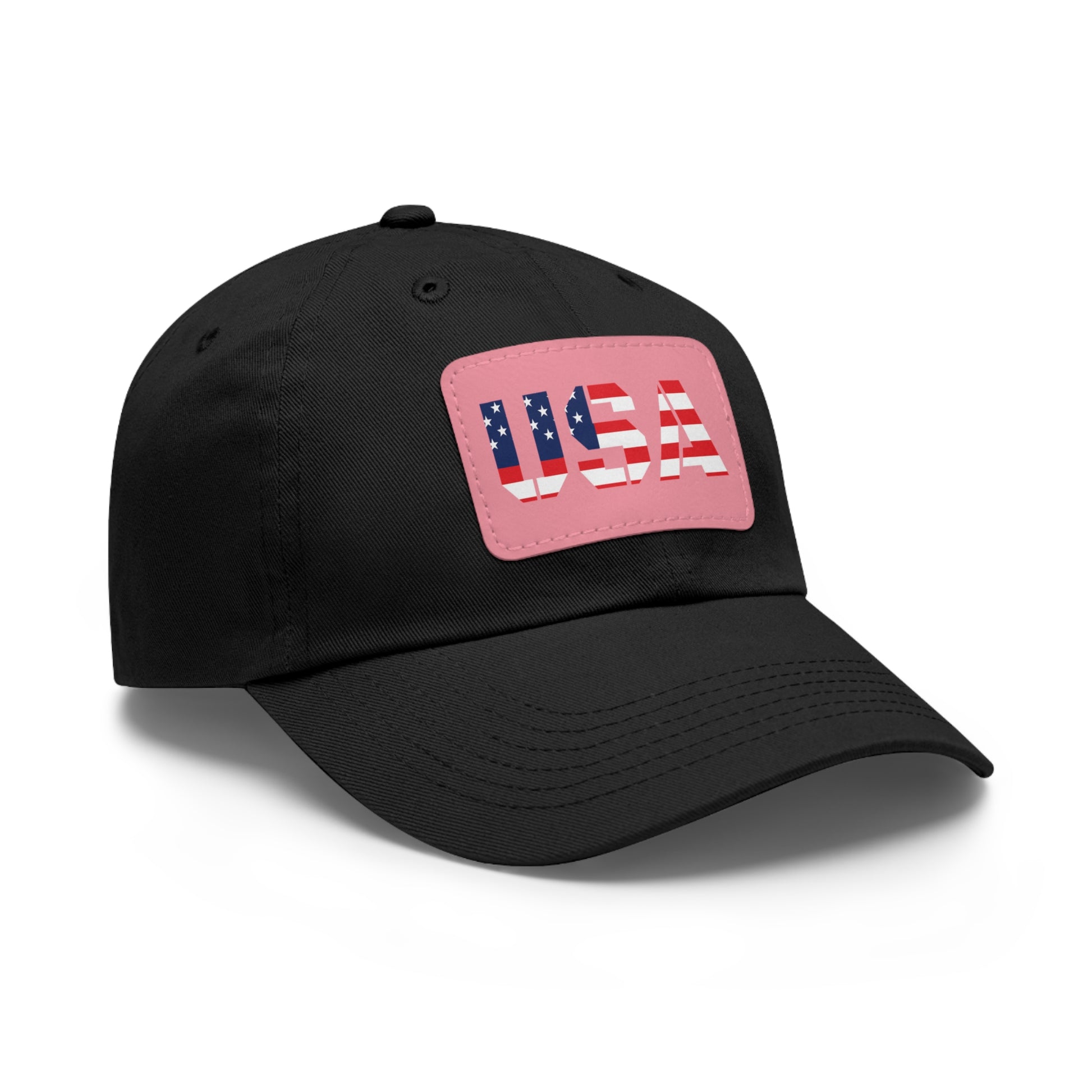 Dad Hat with USA Leather Patch - TRV