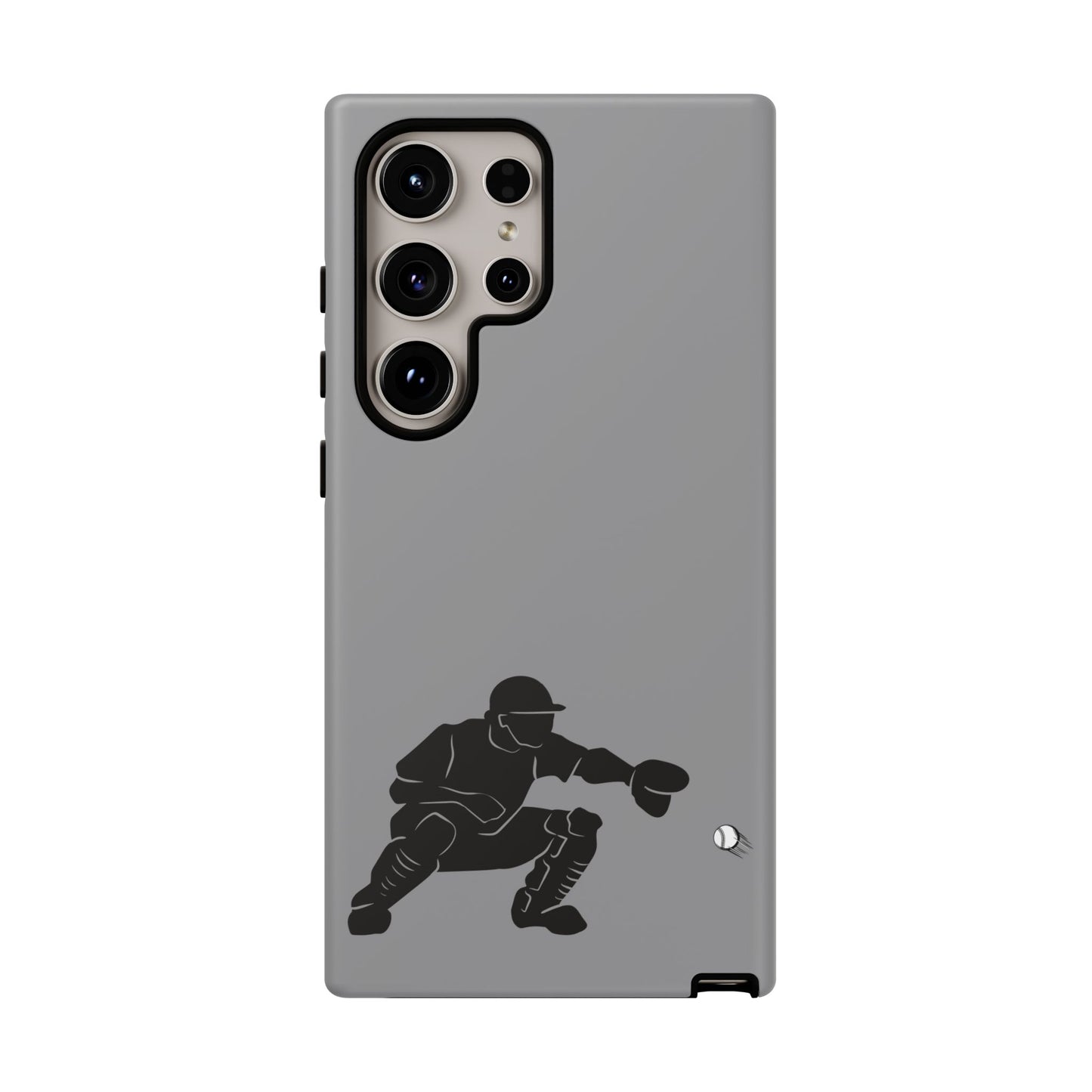 Baseball Catcher Phone Case - Tough Cases, Sports Phone Cover, Great for Athletes, Perfect Gift for Baseball Lovers, Unique Cell Phone Design - TRV