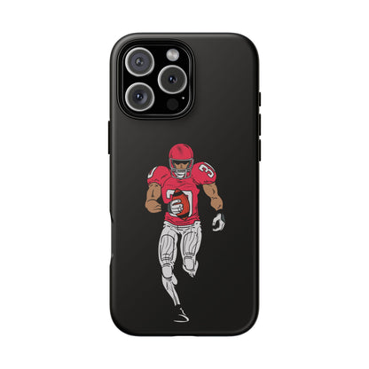 Tough Cases for Football Lovers, Personalized Sports Phone Case, Athletic Gift, Back to School, Custom Phone Cover - TRV