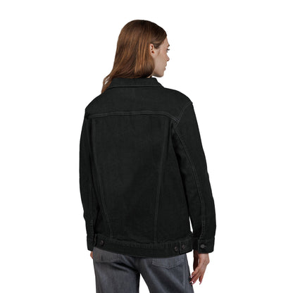 Embroidered Unisex Denim Jacket - Stylish, Casual, Perfect for Summer Outings, Men's & Women's Fashion Statement, Birthday Gift, [...] - TRV