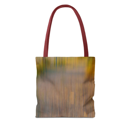 Abstract Art Tote Bag - Stylish and Eco-Friendly Diagonal Stripes for Everyday Use - TRV