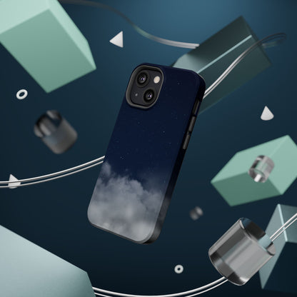 Night Sky Magnetic Impact-Resistant Phone Case — Foggy Cloud Design