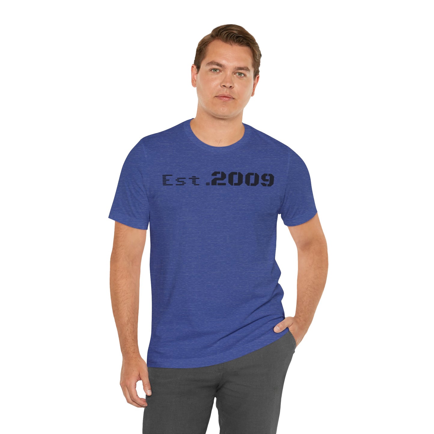 Established 2009 Unisex Tee - Casual Wear, Birthday Gift, Graduation Outfit, Anniversary Shirt, Personalized Fashion - TRV
