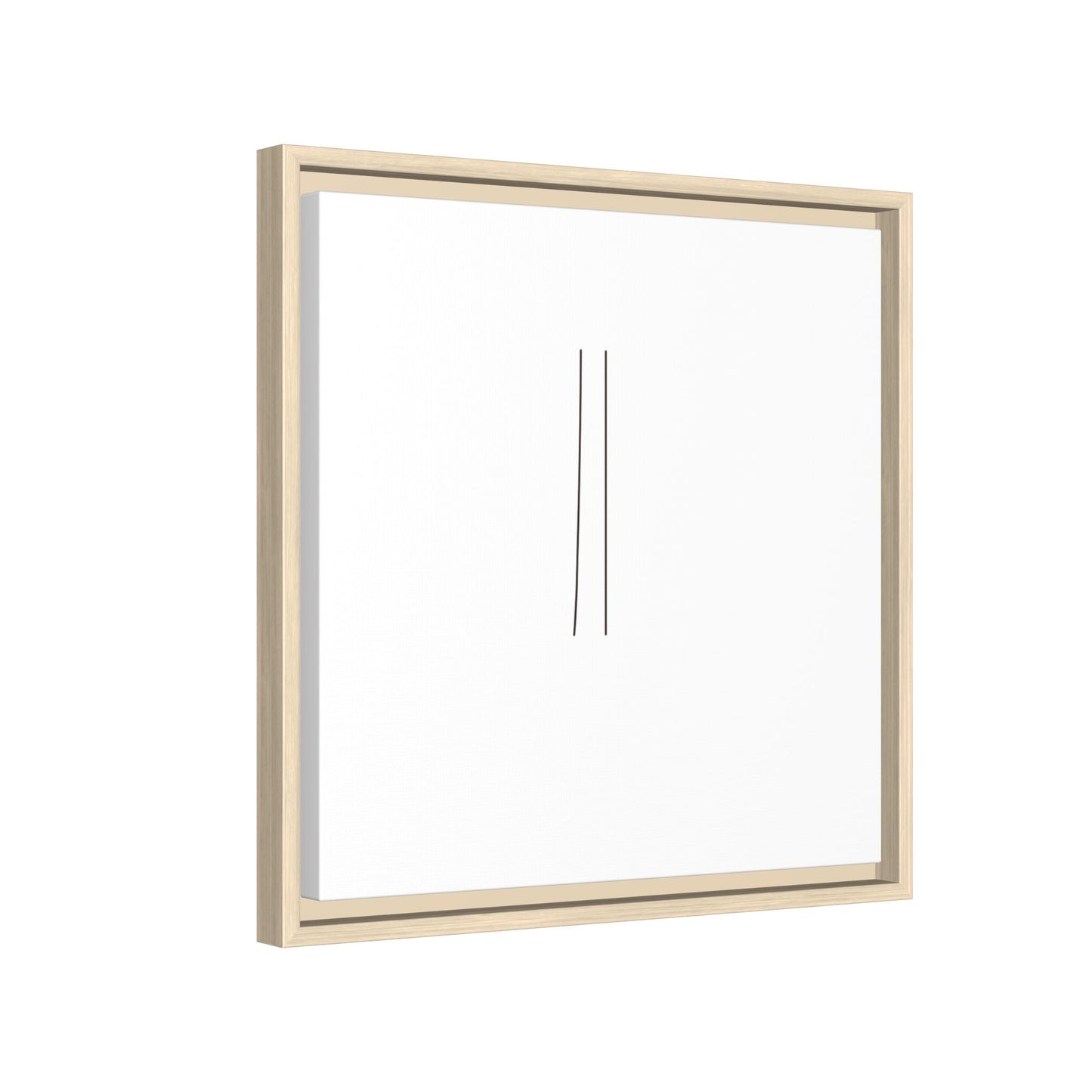 Minimal Line Art | Matte Canvas Framed