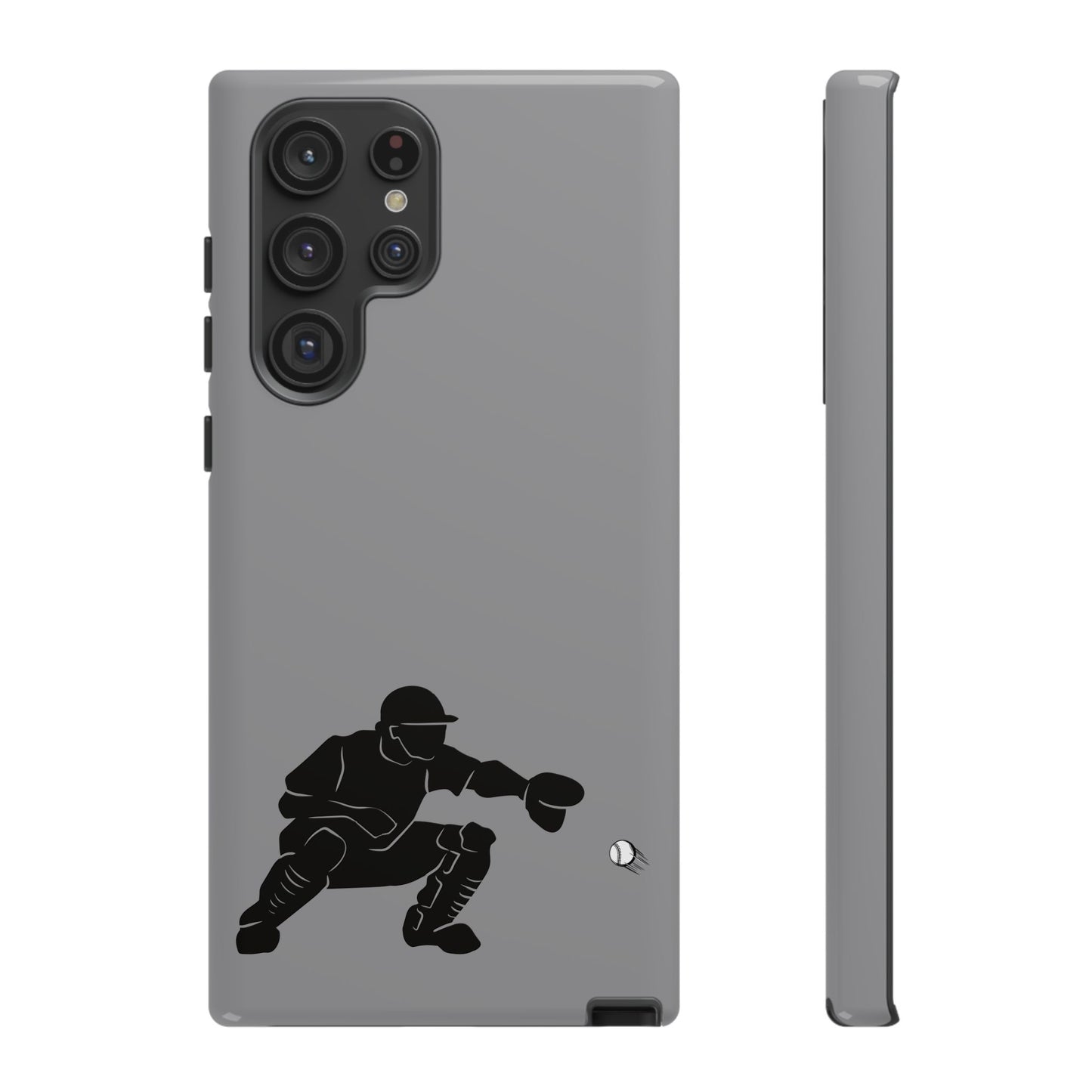 Baseball Catcher Phone Case - Tough Cases, Sports Phone Cover, Great for Athletes, Perfect Gift for Baseball Lovers, Unique Cell Phone Design - TRV